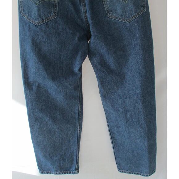 Levi's Men's 550 Medium Wash Straight Leg Blue Jeans Size 38 X 30 - Picture 6 of 10